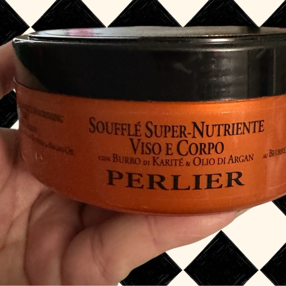PERLIER Soufflé Shea & Argan Face & Body 6.7 fl. oz. New/Sealed